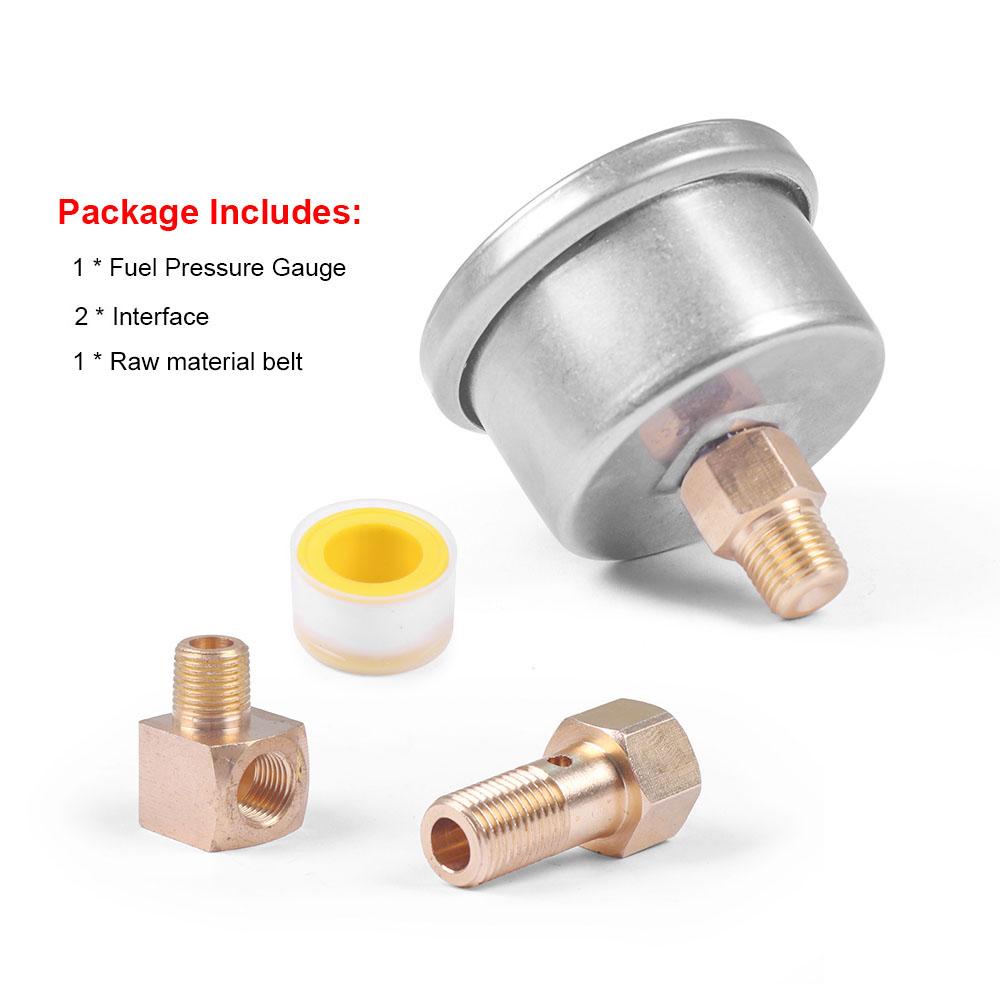 Měřič tlaku palivového oleje v automobilu pro Honda Civic CRX Acura Mitsubishi Eclipse Eclipse Měřič tlaku paliva Nový