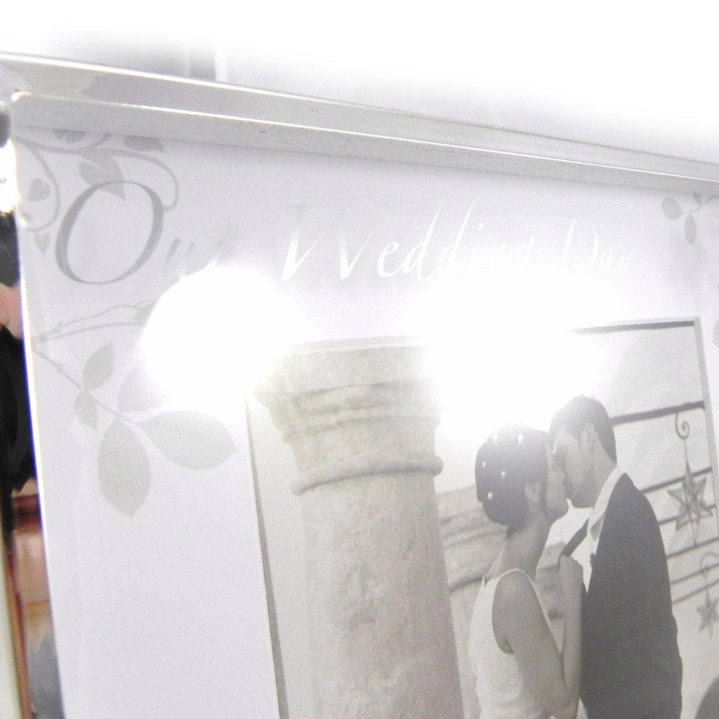 Les Trésors De Lily [H4658] - Moldura prateada 'Romance' - Foto 13x18 cm