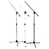 Kikutani Boom Microphone Stand MS-200B Compatible with Straight Type Black