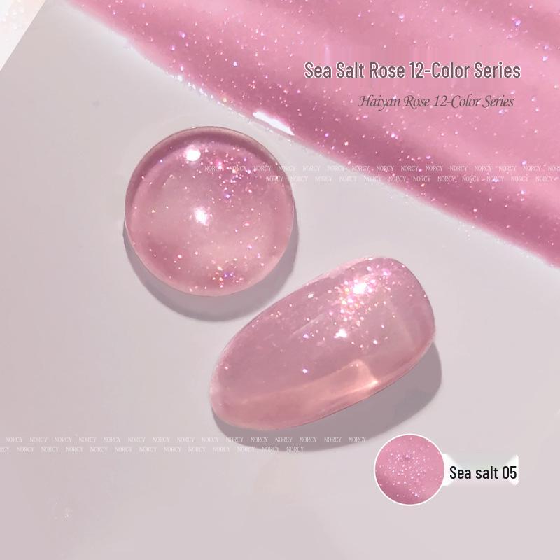 2025 Versatile Iridescent Pearlescent Glitter Nail Gel - High Density Super Sparkle for Nail Art