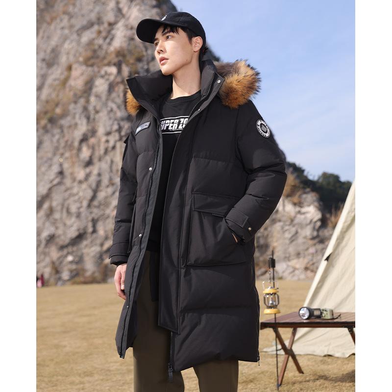 

Мужская и женская куртка-пуховик для пар на открытом воздухе в экстремальных условиях, 95% белого утиного пуха, брендовая куртка-пуховик в том же стиле 3XL