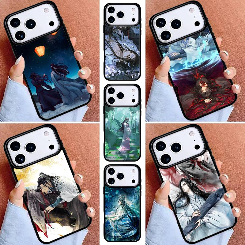 Cartoon Mo dao Zu shi Phone Case for iPhone 16e 15 14 13 12 17 Pro Max Plus Air 17pro Cover Coque