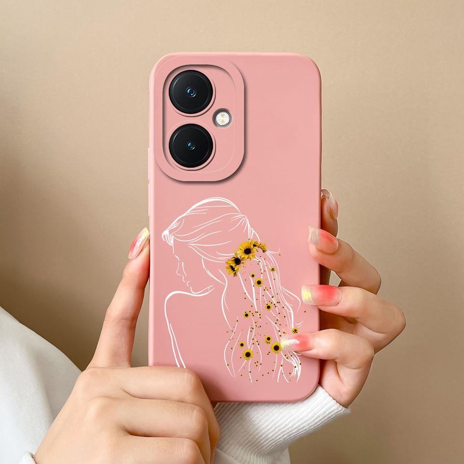 Telefonskal till Vivo X90 Pro V29 Lite Y36 Y27 Y17S Y78+ Högkvalitativt Mode Cool Girl Pojke Skärmskydd Bumper Silikon Mjukt skal till Vivo Capa