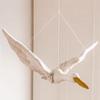 Wall Hanging Swan Plush Stuffed Doll Fabric Family Bedroom Nursery Room Decor Hanging Ornaments Baby Soothing Pillow