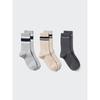 Uniqlo Japan Socks 3 Pair Ribbed