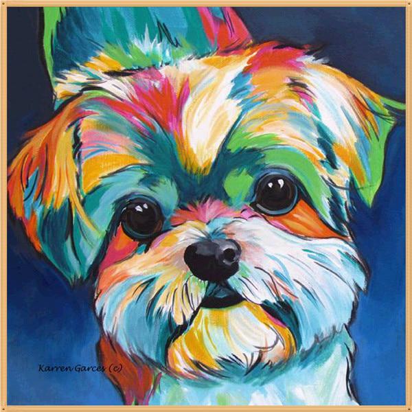 5D DIY Diamant Malerei Cartoon Tier Blume Diamant bestickt Teil Runde Strass Kreuzstich