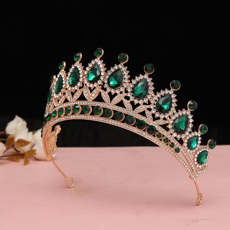 High-End Bridal Princess Fairy Crown Headpiece for Weddings and Birthdays