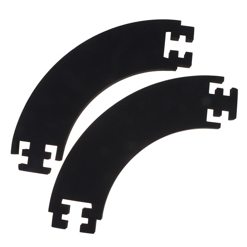 4 Stück/Set 18 Zoll Eva Dartscheiben-Umrandung Puzzlespiel Dartscheiben-Schutzring Abnehmbare Wand-Dartscheiben-Rückwand Für Indoor-Spiele