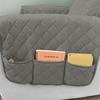 Recliner Chair Sofa Cover Polyester Fiber Couch Furniture Protector with Side Pocket Anti Slip Armchair Cover Washable Chair Mat