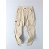 Export Export Tail Goods Spring & Fall Outdoor Multi-Pocket Cargo Pants Men's Fashion All-Match Pure Cotton Washed Loose Casual Pants