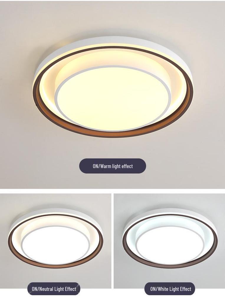 Smart Rectangular Ceiling Light for Living Room & Bedroom with Offline Voice Dimming