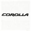 Suitable for car logo COROLLA tail logo personalized modification metal English letter label car sticker black