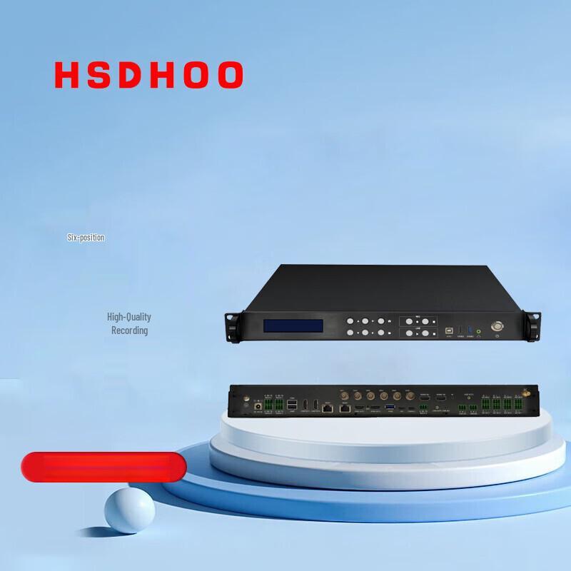 

HSDHOO Wall/Rack-Mount 6-Camera Conference & Education Recording System (CN version)