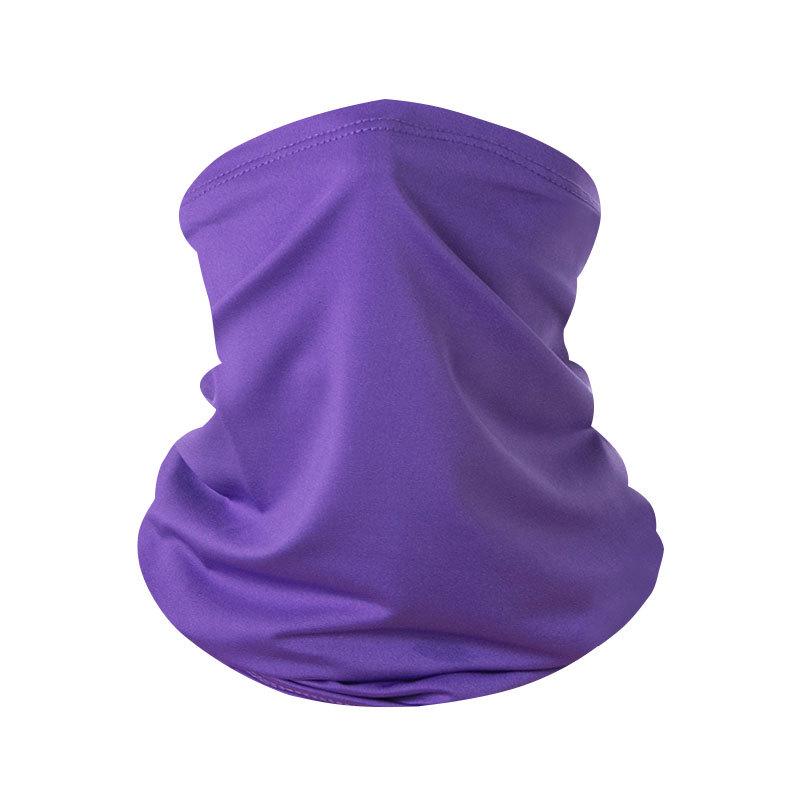 Summer Outdoor Cycling Milk Silk Face Mask: Sun Protection Neck Gaiter, Multifunctional Headscarf, Neck Warmer
