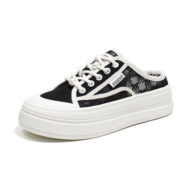 Summer New Slip-on Sandals Women's Outdoor Fashion Platform Slippers Casual Beach Shoes Street