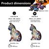 Wacocetoy Cross-Border Cat Collage Irregular Wooden Jigsaw Puzzle: Challenging Money Box Style