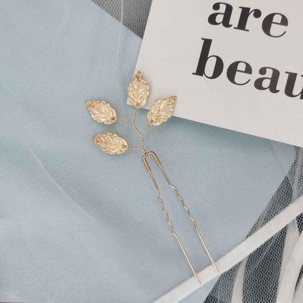 Women U Shape Hair Clips Bobby Pins for Women Girls Brides Hairstyling Tools Accessories Crystal Pearl Hairpins Metal Barrettes