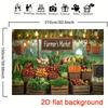Fresh Green Produce Baby Shower Harvest Birthday Photography Background Cloth