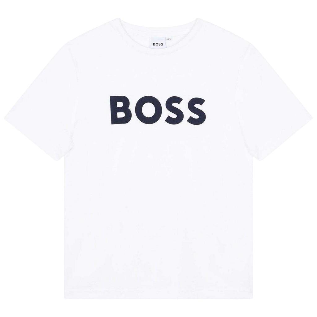 Boss Childrens/Kids Large Logo T-Shirt