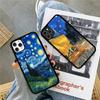 Art Vincent Van Gogh Phone Case For iPhone 17 16 15 14 13 Plus 12 11 Pro Max PC+TPU Cases Back Cover