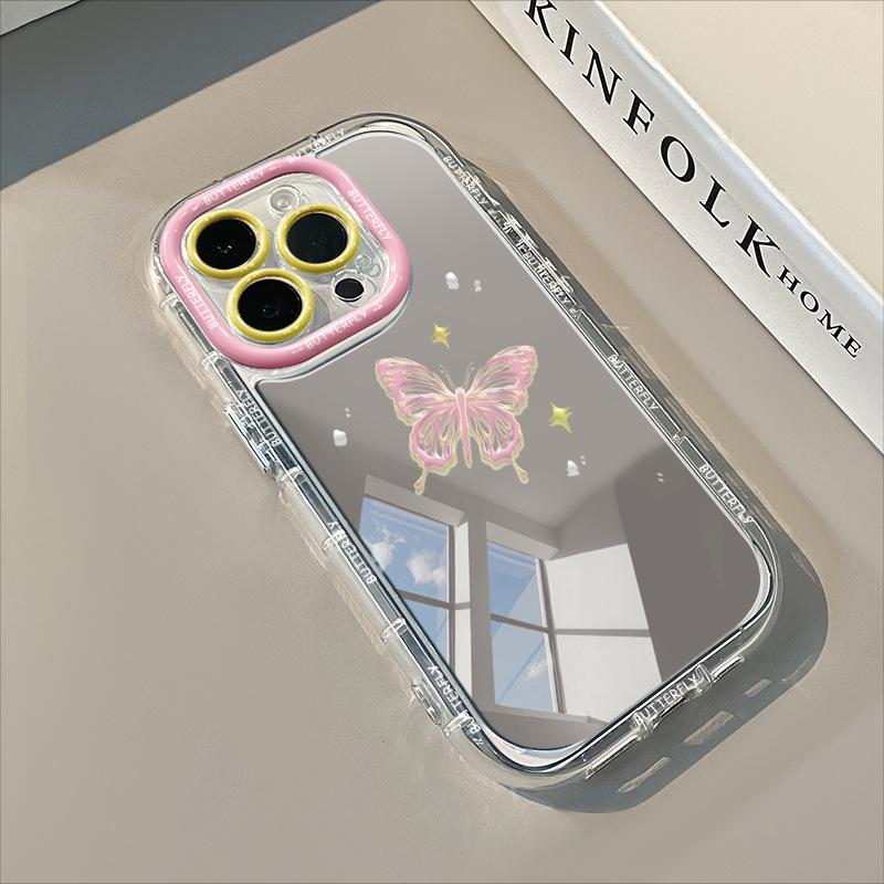 

Чехол для мобильного телефона iPhone 16 Promax Креативный Apple 14plus Кремовый чехол 13 Индивидуальность 17 Apple 16PROMAX