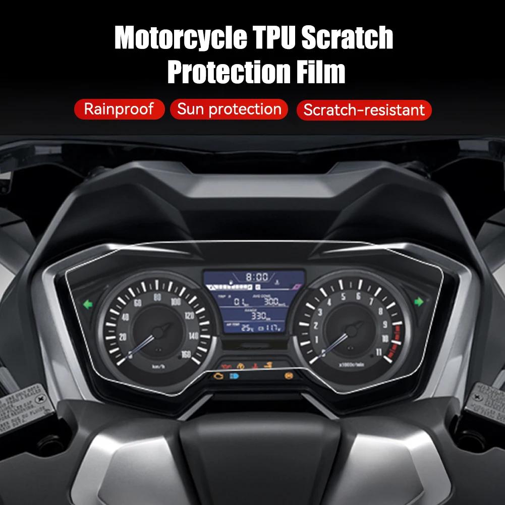 Motorcycle TPU Scratch Protection UV Proof Film Auto Screen Protector Cover Guard Instrument Dashboard Lens For Honda NSS350