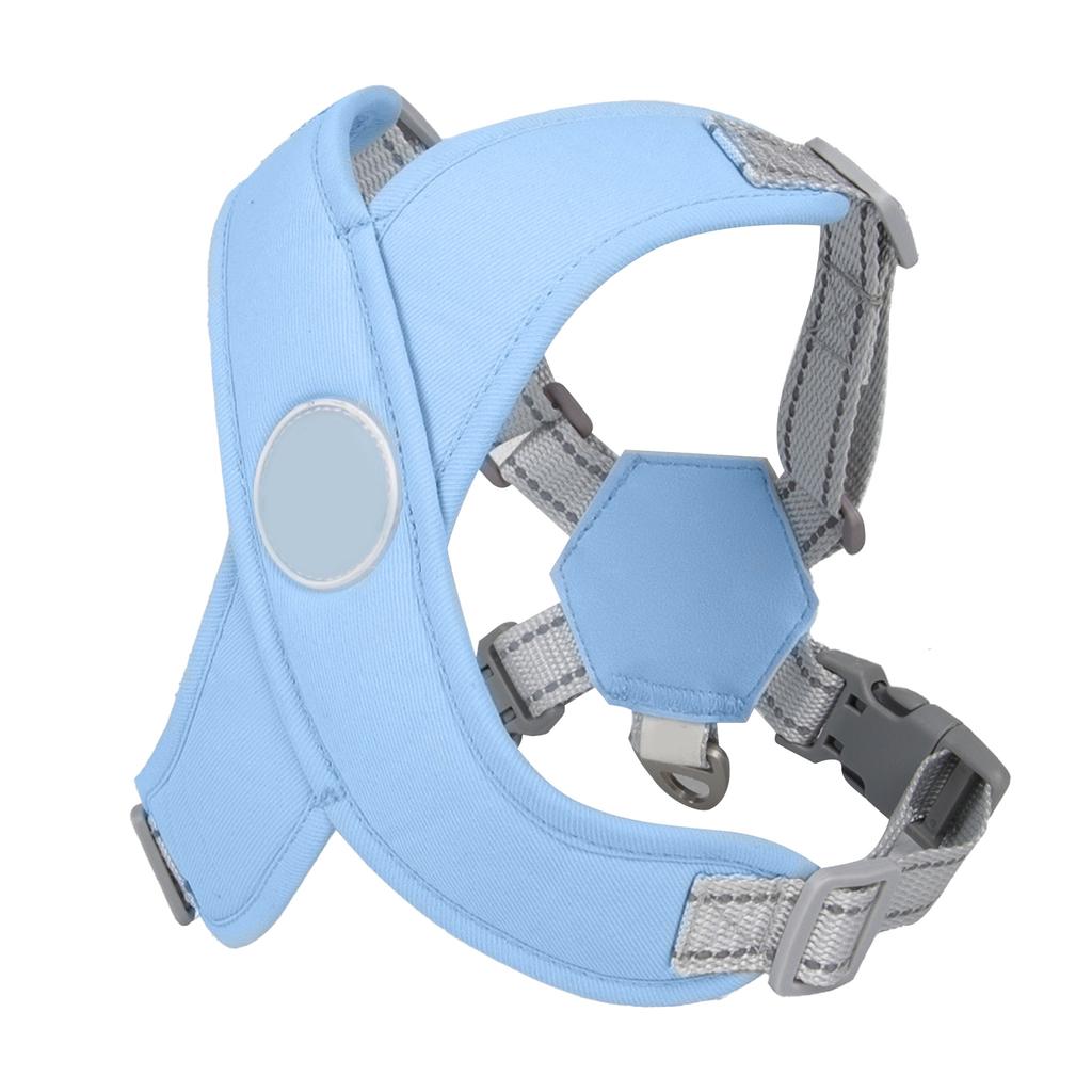 Dog Harness Leash Reflective Soft Padded Adjustable Choking Prevention Pet Vest Leash for Walking