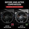 Suitable for Alfa Romeo Suede Matte Carbon Fiber Texture Steering Wheel Cover Suitable for 159 147 Gt