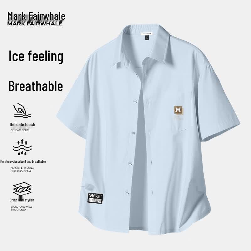 MARK FAIRWHALE Men s Summer Polo Shirt XXL