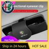 Bilklistermärken För Alfa Romeo Biltillbehör för Interiör Solskydd Solglasögonförvaringslåda För Alfa Romeo 156 159 147 4C 8C 166 Giuli