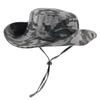 Unisex camouflage big eaves cotton bucket hat floral sun hat outdoor travel fishing sun climbing hat