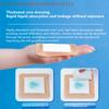 5 Sizes Pressure Ulcer Patch for Bedridden Patients Foam Dressing Waterproof Sterilized Wound Bandage with Border