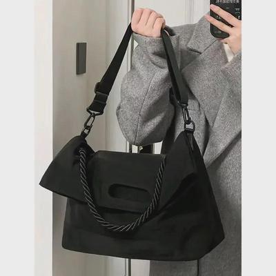 "2025 Spring/Summer Women's Large-Capacity Wide-Band Versatile Messenger Tote"