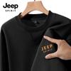 JEEP SPIRIT Herren Fleecegefüttertes Pullover-Sweatshirt