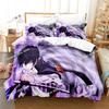 Family Teachers REBORN Tsuna Bedding Set Printed Bed Set With Pillowcase Duvet Cover Soft Single Double Queen Super King Size
