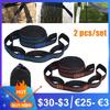 2 st Hängmattsremmar Specialförstärkta Polyesterremmar 5 Ring Hög Bärförmåga Tagghakar Utomhus Slitstarka Slitstarka Remmar