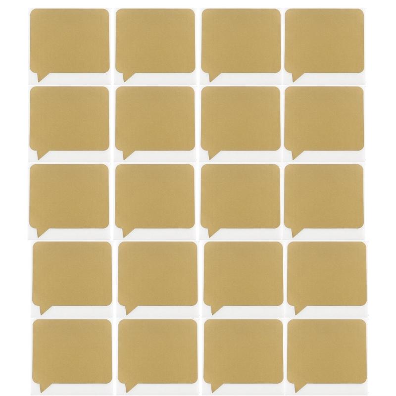 20Pcs Scratch Cards Scratch Labels for Small Business, Scratch Stickers for Making Raffle Card, Gift Certificates Cards