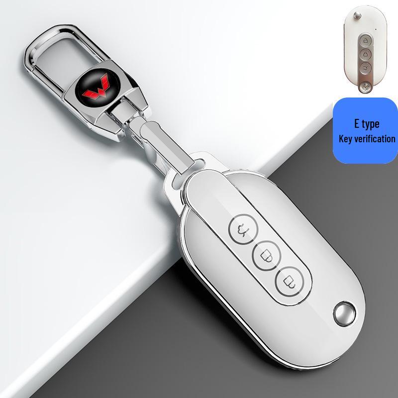Key Case for Wuling Hongguang Miniev, Nanoev, Macaron, Baojun 510, 730, 530 - Ideal for Women