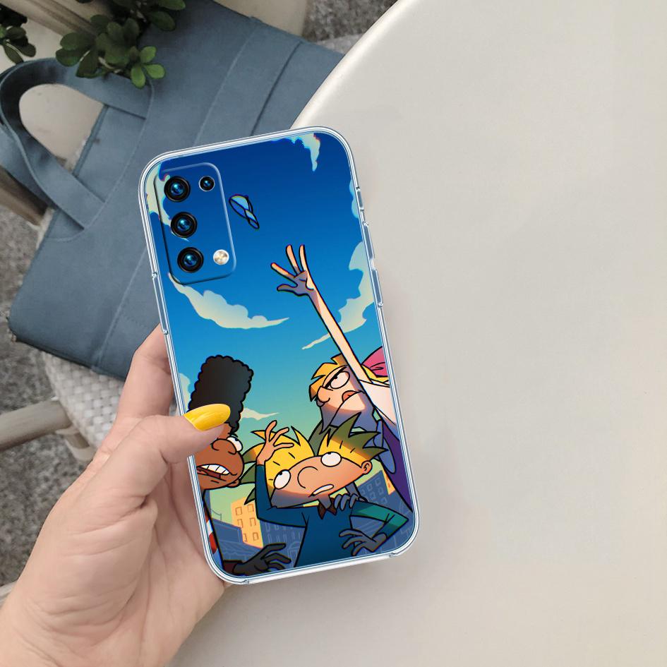 

CJ94 S-Special Hey Arnold Soft Shell Transparent Phone Case for Motorola Moto G7 G8 G9 G84 G85 G73 G24 G15 Z2 Play Power Plus Motorola Moto G9 Power