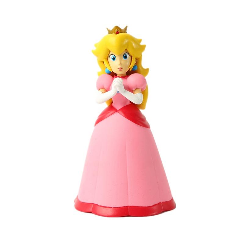 Super Mario Actionfigur Modell Pvc Material Sammlerstück Spielzeug für Auto und Schreibtisch
