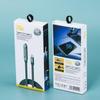In-Stock 240W Foldable Fast Charging Braided Dual C Data Cable for Apple & Huawei Phones