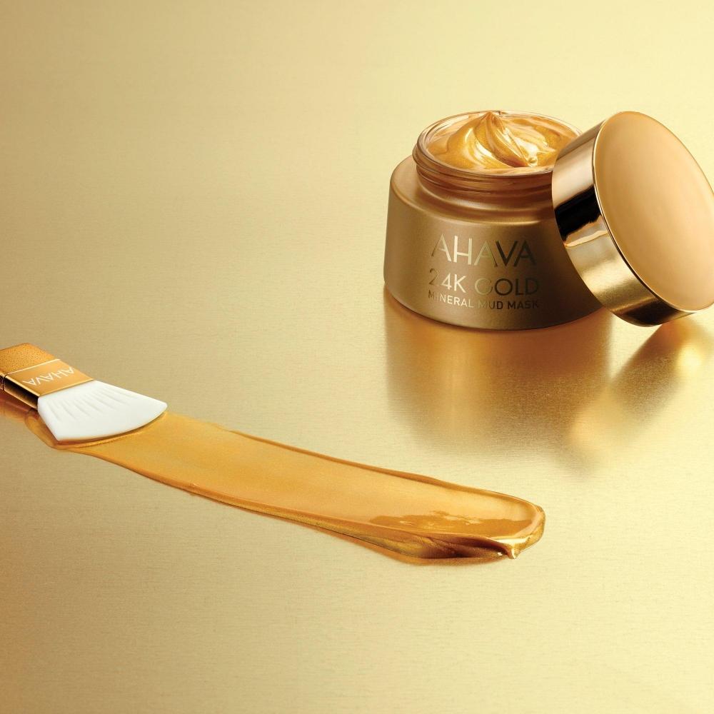 Masque de boue minérale Ahava à l'or 24 carats 50 ml