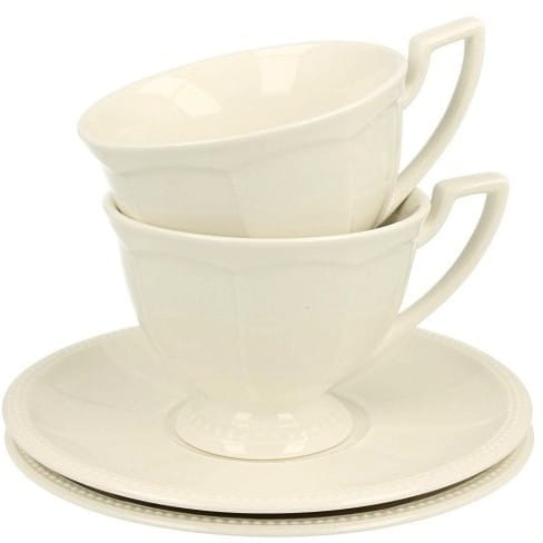 Cassette Cups with Saucers 230ml 2 Pcs.
