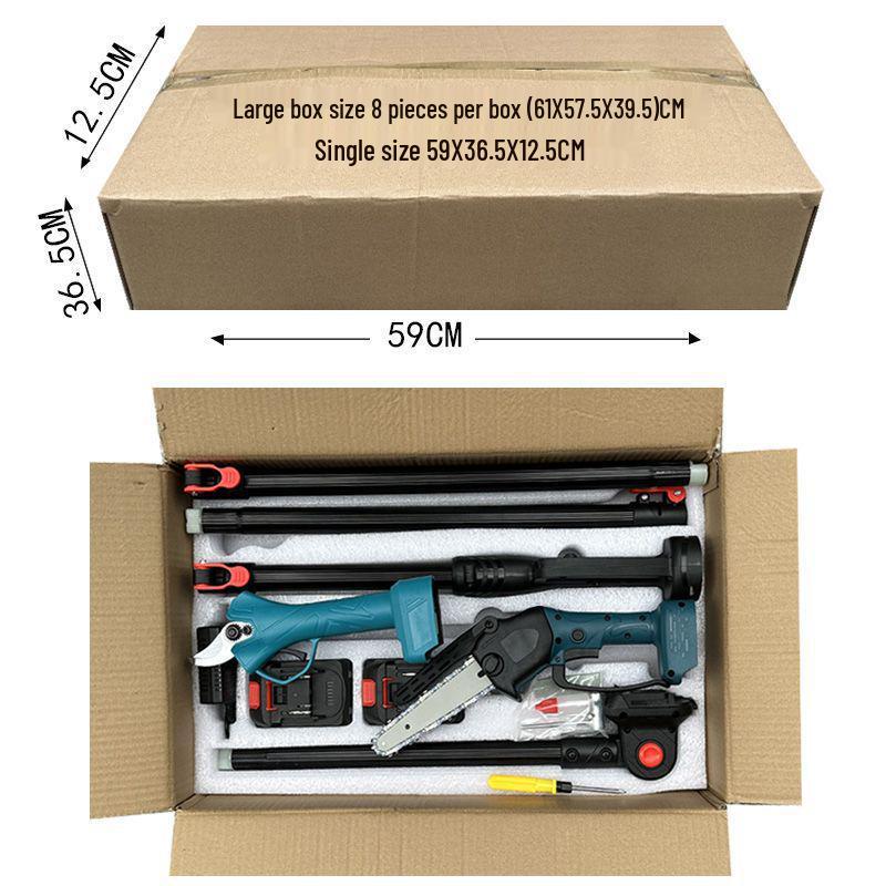 Rechargeable Telescopic Electric Pruning Saws for High Altitude Branches