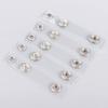 Badge Holder Transparent ID Card Holder Card Holder Lanyard Card Holder Buckle Name Card Keychains