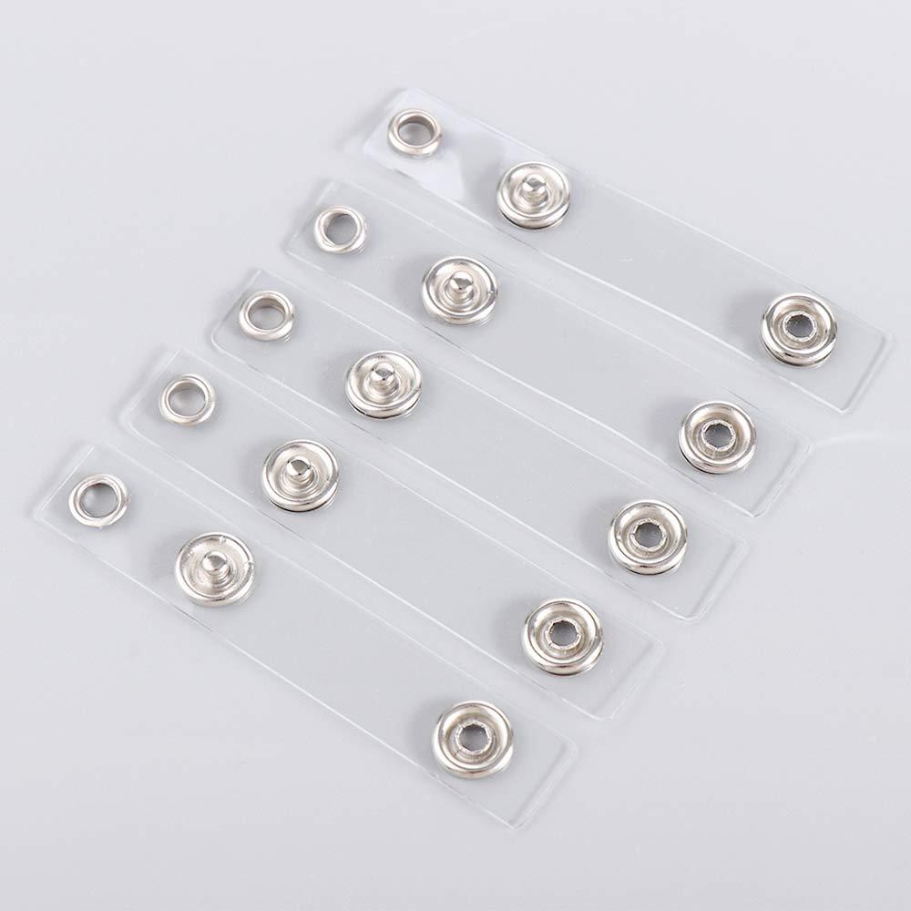 Badge Holder Transparent ID Card Holder Card Holder Lanyard Card Holder Buckle Name Card Keychains