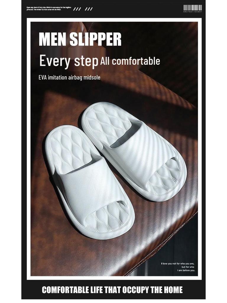 Men's and Women's Non-Slip, Anti-Odor Slippers - Large Size, Indoor/Outdoor Summer Use