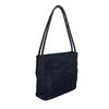 Prada Triangular Logo Handbag Black Women Used