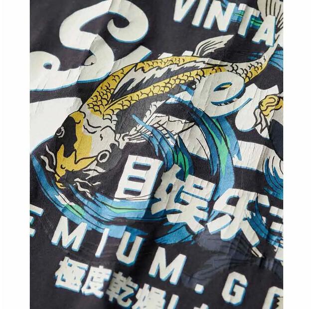 Superdry T-Shirt mit kurzem Ärmel Vl Tokyo Relaxed