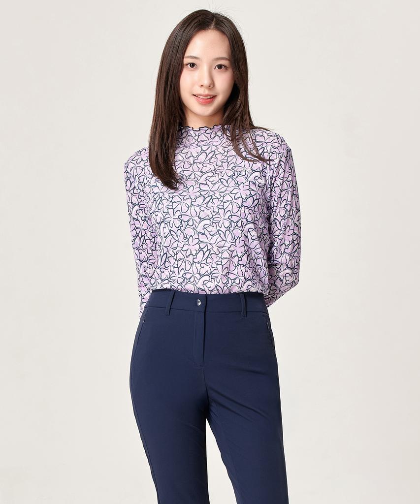 BILTMORE Women'S Golf Flower Base Layer Long Sleeve Inner T-Shirt